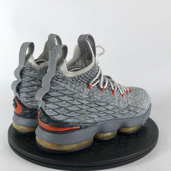 Nike LeBron 15 XV Gray Basketball Shoes 922811-080 Women’s Size 8 (6.5Y) - Picture 5 of 11